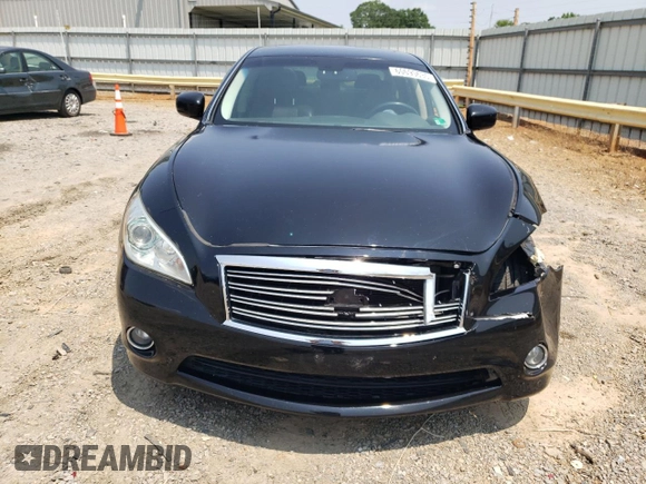 2011 Infiniti M with VIN JN1BY1AR7BM374298, listed as a Copart auction lot 60690635 with 159,282 mi miles and Salvage title. Bid and sale history available at DreamBid. Image 5.