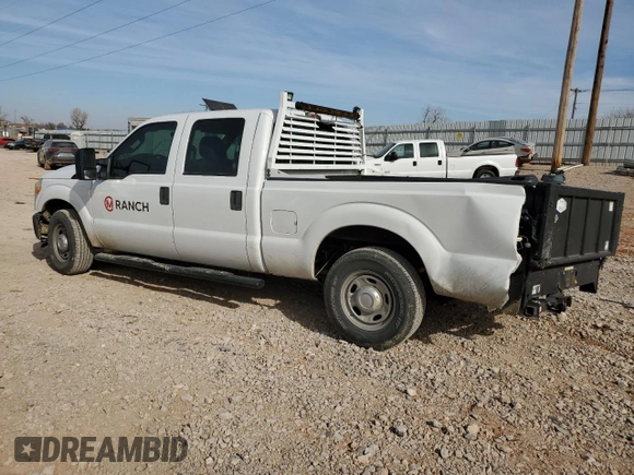 2011 Ford F-250 XL with VIN 1FT7W2A66BEC41692, listed as a Copart auction lot 42736405 with 135,367 mi miles and Salvage Title. Bid and sale history available at carsss.com. Image 2.