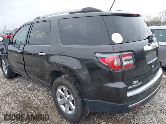 2015 GMC Acadia SLE with VIN 1GKKRPKD8FJ352726, listed as a IAAI auction lot 41958291 with 152,001 mi miles. Bid and sale history available at carsss.com. Image 3.
