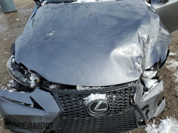 2020 Lexus IS with VIN JTHGZ1B23L5036408, listed as a Copart auction lot 41977605 with 0 mi miles and Salvage Title. Bid and sale history available at carsss.com. Image 13.