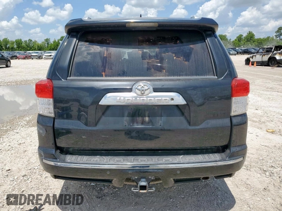 2013 Toyota 4Runner SR5 with VIN JTEZU5JR6D5054803, listed as a Copart auction lot 61860975 with 301,828 mi miles and Salvage title. Bid and sale history available at DreamBid. Image 6.