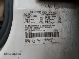 2000 Ford Super Duty F-250 XL with VIN 1FTNW21F4YEA57111, listed as a Copart auction lot 70084424 with 478,074 mi miles and Salvage Title. Bid and sale history available at carsss.com. Image 12.