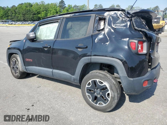 2017 Jeep Renegade Trailhawk с VIN ZACCJBCB6HPF19675, выставлен на аукционе Copart как лот 55439145 с пробегом 161 052 миль миль и Списание • Salvage title. История ставок и продаж доступна на DreamBid. Изображение 2.