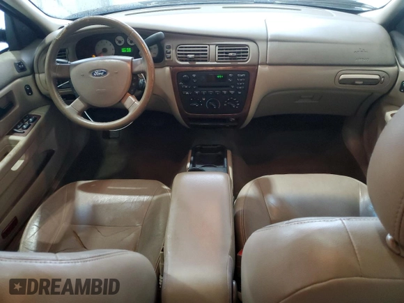2005 Ford Taurus SEL with VIN 1FAFP56UX5A307437, listed as a Copart auction lot 88529935 with 199,508 mi miles and Salvage Title. Bid and sale history available at DreamBid. Image 8.