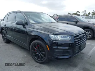 2018 Audi Q7 Premium Plus z VIN WA1LHAF71JD021489, wystawiony jako IAAI lot #42233192 z przebiegiem 103 896 mil mil oraz . Historia ofert i sprzedaży dostępna na DreamBid. Obrazek 1.