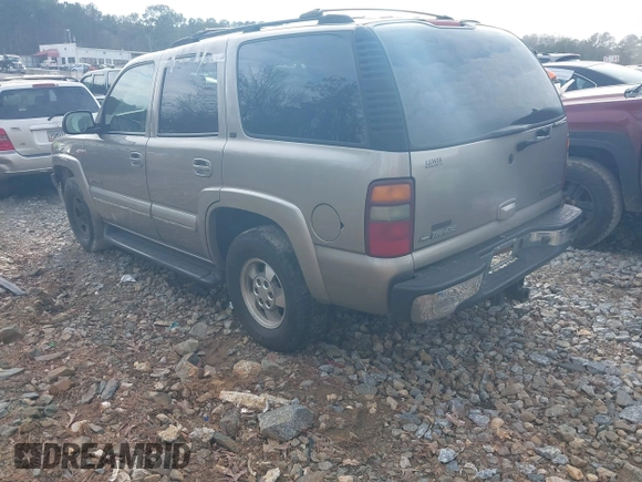 2002 Chevrolet Tahoe LS z VIN 1GNEC13Z22R197594, wystawiony jako IAAI lot #41475477 z przebiegiem 384 968 mil mil oraz . Historia ofert i sprzedaży dostępna na DreamBid. Obrazek 3.