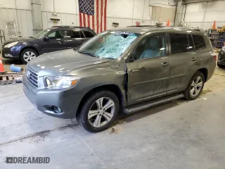 2010 Toyota Highlander Sport with VIN 5TDEK3EHXAS003812, listed as a Copart auction lot 86894014 with 144,115 mi miles and Non Repairable. Bid and sale history available at carsss.com. Image 1.