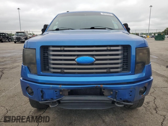2011 Ford F-150 XL with VIN 1FTFX1ET9BFC34667, listed as a Copart auction lot 58764555 with 205,130 mi miles and Clean title. Bid and sale history available at DreamBid. Image 5.
