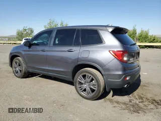 2021 Honda Passport EX-L z VIN 5FNYF8H56MB032247, wystawiony jako Copart lot #54862895 z przebiegiem 64 941 mil mil oraz Szkoda całkowita • Salvage title. Historia ofert i sprzedaży dostępna na DreamBid. Obrazek 2.