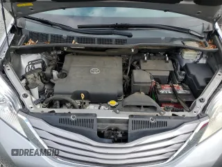 2016 Toyota Sienna XLE with VIN 5TDYK3DC8GS715148, listed as a Copart auction lot 57834045 with 128,769 mi miles and Salvage title. Bid and sale history available at DreamBid. Image 12.