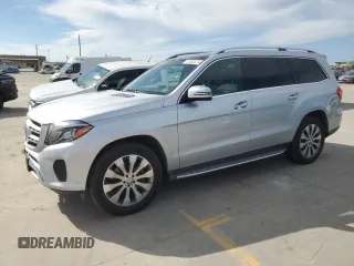 2017 Mercedes-Benz GLS 450 with VIN 4JGDF6EE0HA889259, listed as a Copart auction lot 47283474 with 47,485 mi miles and . Bid and sale history available at DreamBid. Image 1.