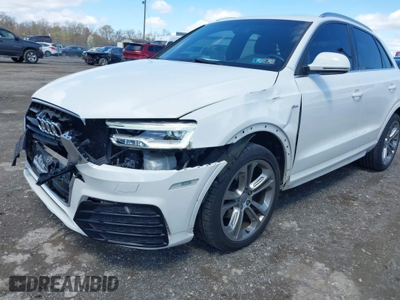 2016 Audi Q3 Prestige with VIN WA1GFCFS9GR022778, listed as a IAAI auction lot 41986610 with 14,508 mi miles. Bid and sale history available at carsss.com. Image 17.