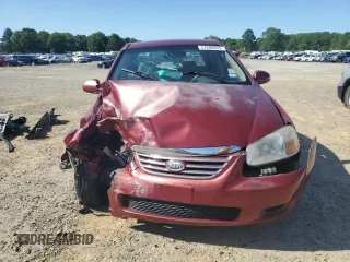 2007 Kia Spectra EX z VIN KNAFE121275436205, wystawiony jako Copart lot #57680055 z przebiegiem 141 670 mil mil oraz Szkoda całkowita • Salvage title. Historia ofert i sprzedaży dostępna na DreamBid. Obrazek 5.