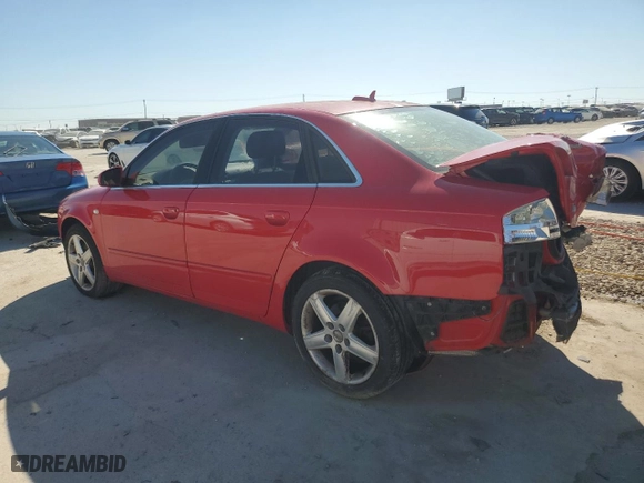 2005 Audi A4 2.0T with VIN WAUDF78E55A525157, listed as a Copart auction lot 70908984 with 190,783 mi miles and Salvage Title. Bid and sale history available at carsss.com. Image 2.