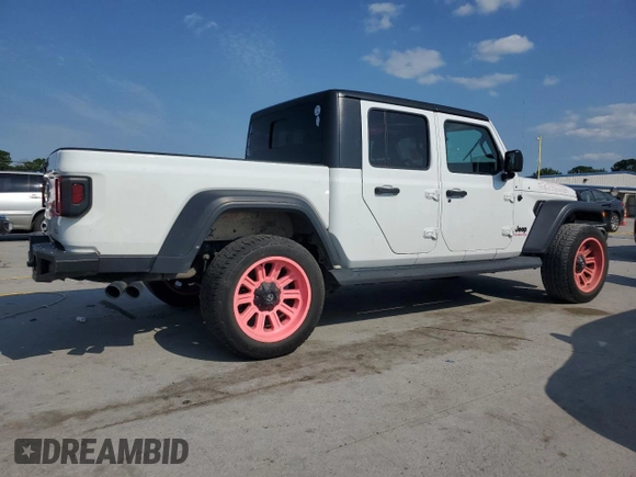 2020 Jeep Gladiator Sport S с VIN 1C6HJTAG8LL121995, выставлен на аукционе Copart как лот 57208555 с пробегом 118 545 миль миль и Чистый • Clean title. История ставок и продаж доступна на DreamBid. Изображение 3.