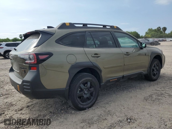 2025 Subaru Outback Wilderness с VIN 4S4BTGUD9S3127669, выставлен на аукционе Copart как лот 52080325 с пробегом 14 184 миль миль и Списание • Salvage title. История ставок и продаж доступна на DreamBid. Изображение 3.
