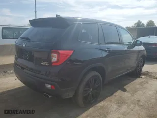 2021 Honda Passport Sport with VIN 5FNYF8H29MB004870, listed as a Copart auction lot 72014424 with 55,920 mi miles and Salvage Title. Bid and sale history available at carsss.com. Image 3.