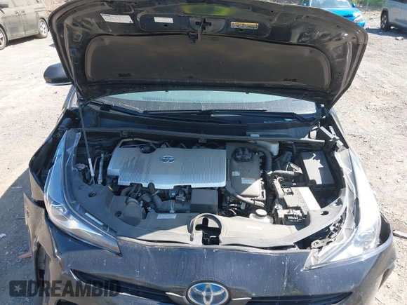 2022 Toyota Prius L Eco with VIN JTDKAMFU1N3182790, listed as a IAAI auction lot 41993264 with 124,777 mi miles and . Bid and sale history available at DreamBid. Image 10.