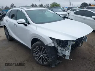 2023 Lexus RX with VIN 2T2BAMBA6PC013530, listed as a IAAI auction lot 41903784 with 18,711 mi miles. Bid and sale history available at carsss.com. Image 1.