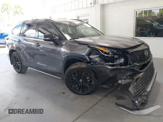 2024 Toyota Highlander LE with VIN 5TDKDRAH0RS542375, listed as a IAAI auction lot 42566988 with 26,834 mi miles and . Bid and sale history available at DreamBid. Image 1.