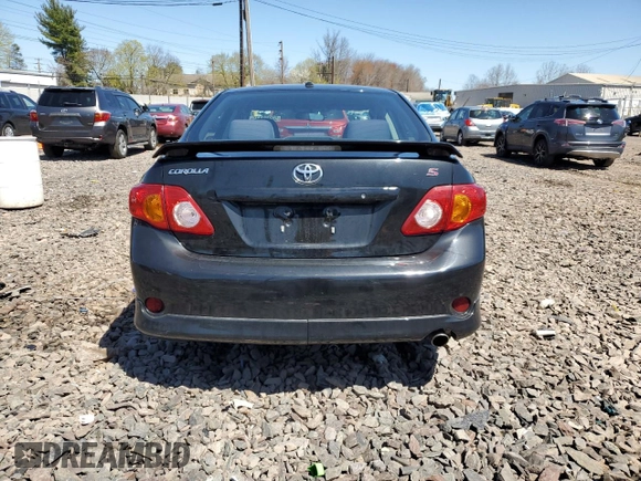 2010 Toyota Corolla with VIN 1NXBU4EE0AZ347990, listed as a Copart auction lot 52050375 with 171,542 mi miles and Salvage Title. Bid and sale history available at carsss.com. Image 6.