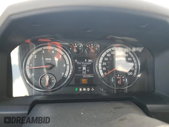 2010 Dodge 2500 Power Wagon with VIN 3D7TT2CT9AG186811, listed as a Copart auction lot 81348424 with 252,230 mi miles and Clean Title. Bid and sale history available at DreamBid. Image 9.