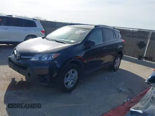 2015 Toyota RAV4 LE with VIN 2T3BFREV6FW366890, listed as a IAAI auction lot 41730097 with 45,920 mi miles. Bid and sale history available at carsss.com. Image 2.