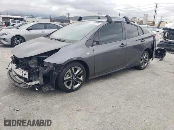 2022 Toyota Prius L Eco z VIN JTDKAMFU8N3180132, wystawiony jako Copart lot #52928455 z przebiegiem 13 547 mil mil oraz Szkoda całkowita • Salvage title. Historia ofert i sprzedaży dostępna na DreamBid. Obrazek 1.
