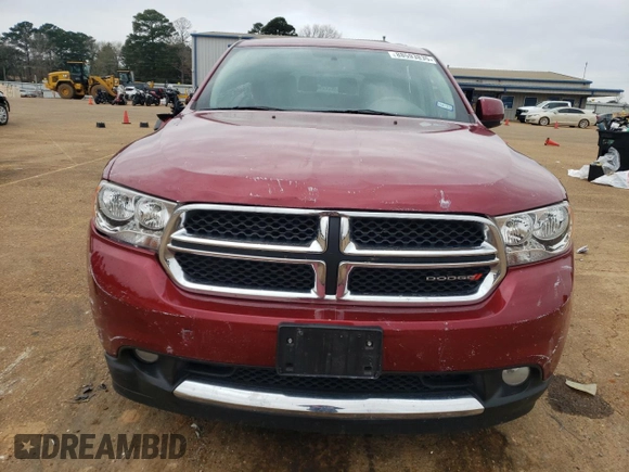 2013 Dodge Durango Crew with VIN 1C4SDHDT9DC658405, listed as a Copart auction lot 88593835 with 28,844 mi miles and Salvage title. Bid and sale history available at DreamBid. Image 5.