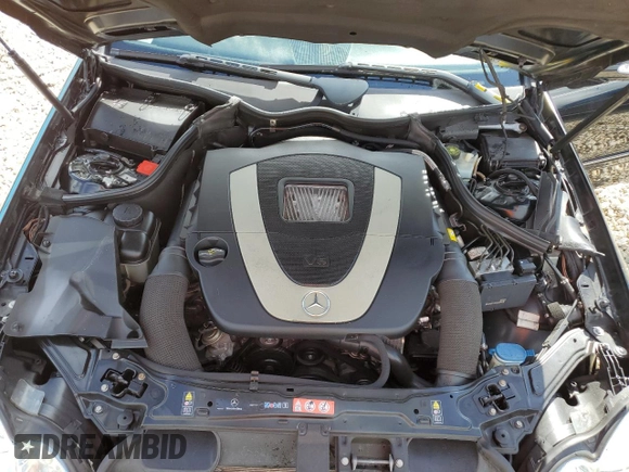 2008 Mercedes-Benz CLK 350 with VIN WDBTK56F18F238320, listed as a Copart auction lot 76058334 with 74,567 mi miles and Salvage Title. Bid and sale history available at DreamBid. Image 11.