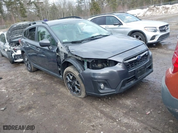 2020 Subaru Crosstrek Premium with VIN JF2GTAPC7L8250595, listed as a IAAI auction lot 41700026 with 75,171 mi miles. Bid and sale history available at carsss.com. Image 1.