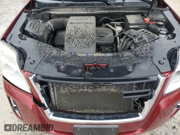 2011 GMC Terrain SLE-2 with VIN 2CTALSECXB6356092, listed as a Copart auction lot 59361745 with 116,610 mi miles and Salvage title. Bid and sale history available at DreamBid. Image 12.