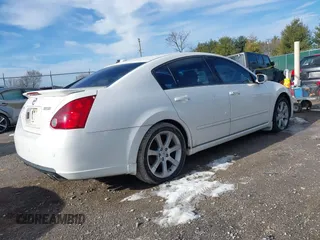 2007 Nissan Maxima 3.5 SE with VIN 1N4BA41E57C821830, listed as a IAAI auction lot 41609251 with 232,052 mi miles. Bid and sale history available at carsss.com. Image 4.