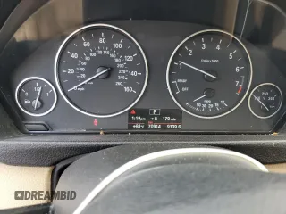 2013 BMW 3 Series 328i xDrive with VIN WBA3B3C53DF539650, listed as a Copart auction lot 60925975 with 70,914 mi miles and Salvage title. Bid and sale history available at DreamBid. Image 9.