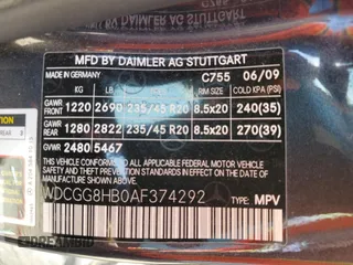 2010 Mercedes-Benz GLK 350 with VIN WDCGG8HB0AF374292, listed as a Copart auction lot 48708405 with 128,602 mi miles and Salvage Title. Bid and sale history available at carsss.com. Image 13.