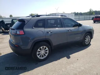 2022 Jeep Cherokee Latitude Lux with VIN 1C4PJMMN5ND546432, listed as a Copart auction lot 74704424 with 17,241 mi miles and Salvage title. Bid and sale history available at DreamBid. Image 3.