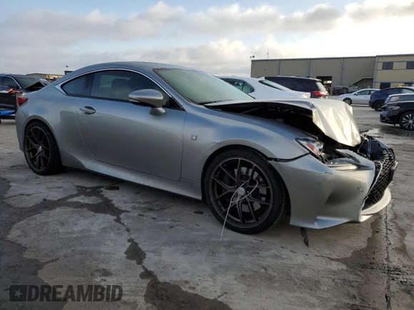 2016 Lexus RC 200t F Sport z VIN JTHHA5BC5G5001385, wystawiony jako Copart lot #48736855 z przebiegiem 123 957 mil mil oraz Szkoda całkowita • Salvage title. Historia ofert i sprzedaży dostępna na DreamBid. Obrazek 4.