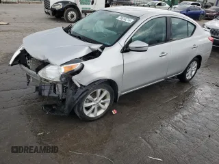 2016 Nissan Versa SV with VIN 3N1CN7AP3GL856749, listed as a Copart auction lot 70014214 with 84,975 mi miles and Salvage Title. Bid and sale history available at DreamBid. Image 1.