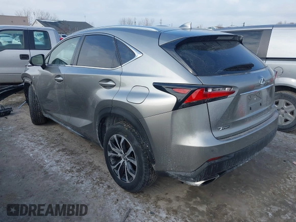 2015 Lexus NX 200t with VIN JTJBARBZ3F2018377, listed as a IAAI auction lot 41364174 with 123,234 mi miles and . Bid and sale history available at DreamBid. Image 3.