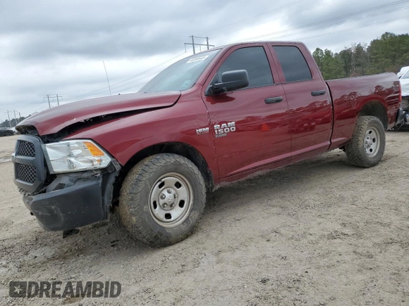 2019 Ram 1500 Classic Tradesman with VIN 1C6RR6FT2KS733862, listed as a Copart auction lot 44050645 with 126,180 mi miles and Clean Title. Bid and sale history available at carsss.com. Image 1.