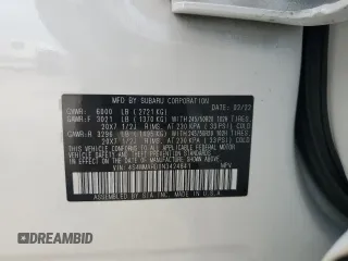 2022 Subaru Ascent Touring z VIN 4S4WMARD0N3424841, wystawiony jako Copart lot #57729445 z przebiegiem 41 761 mil mil oraz Szkoda całkowita • Salvage title. Historia ofert i sprzedaży dostępna na DreamBid. Obrazek 13.