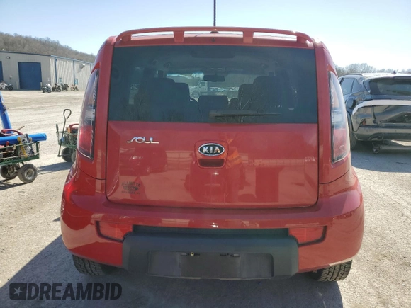 2011 Kia Soul + with VIN KNDJT2A21B7216215, listed as a Copart auction lot 49669615 with 93,136 mi miles and Salvage Title. Bid and sale history available at carsss.com. Image 6.