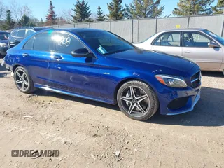 2018 Mercedes-Benz C 43 AMG z VIN 55SWF6EB2JU261301, wystawiony jako IAAI lot #41911808 z przebiegiem 59 707 mil mil oraz . Historia ofert i sprzedaży dostępna na DreamBid. Obrazek 1.