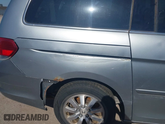 2008 Honda Odyssey EX-L with VIN 5FNRL38768B045992, listed as a IAAI auction lot 42217536 with 237,279 mi miles and . Bid and sale history available at DreamBid. Image 6.