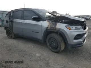 2023 Jeep Compass Latitude Lux with VIN 3C4NJDFN9PT511863, listed as a Copart auction lot 51165675 with Not provided miles and Non repairable. Bid and sale history available at DreamBid. Image 4.