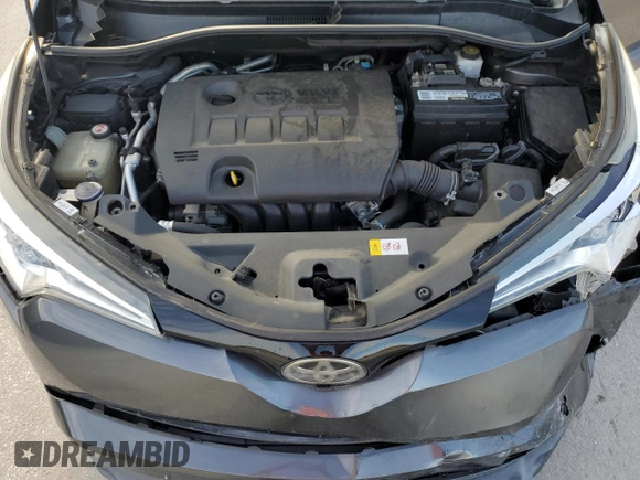 2018 Toyota C-HR XLE with VIN NMTKHMBX9JR048242, listed as a Copart auction lot 62730415 with 82,061 mi miles and Salvage title. Bid and sale history available at DreamBid. Image 12.