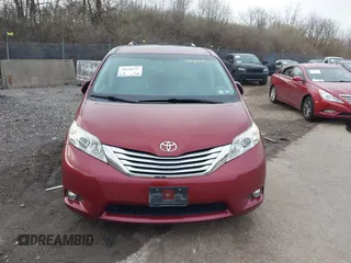 2013 Toyota Sienna XLE with VIN 5TDDK3DC1DS068215, listed as a IAAI auction lot 41610737 with 168,186 mi miles and . Bid and sale history available at DreamBid. Image 12.