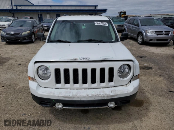 2014 Jeep Patriot Limited with VIN 1C4NJPCB3ED825135, listed as a Copart auction lot 54454985 with 106,164 mi miles and Clean title. Bid and sale history available at DreamBid. Image 5.