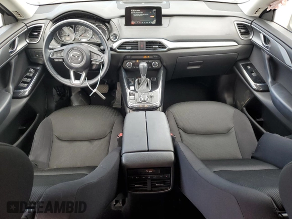 2018 Mazda CX-9 Sport with VIN JM3TCABY2J0220049, listed as a Copart auction lot 60175175 with 56,140 mi miles and Salvage title. Bid and sale history available at DreamBid. Image 8.