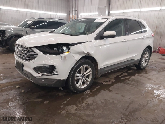 2019 Ford Edge SEL with VIN 2FMPK4J97KBB14958, listed as a IAAI auction lot 41630155 with 58,624 mi miles. Bid and sale history available at carsss.com. Image 19.